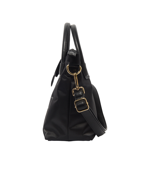 X-girl（エックスガール）の「FLAP TOTE BAG（トートバッグ・レディース・ブラック/レッド・ONE SIZE）」の4枚目の写真