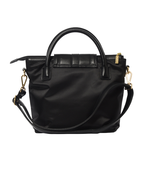 X-girl（エックスガール）の「FLAP TOTE BAG（トートバッグ・レディース・ブラック/レッド・ONE SIZE）」の5枚目の写真