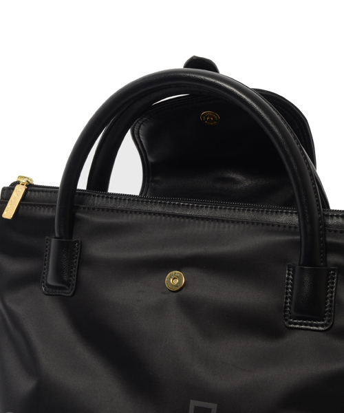 X-girl（エックスガール）の「FLAP TOTE BAG（トートバッグ・レディース・ブラック/レッド・ONE SIZE）」の6枚目の写真