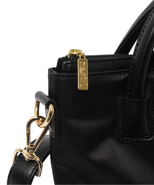 X-girl（エックスガール）の「FLAP TOTE BAG（トートバッグ・レディース・ブラック/レッド・ONE SIZE）」の7枚目の写真