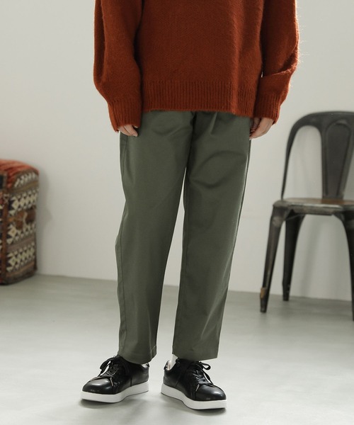 LAKOLE（ラコレ）の「スムースTCチノスリムパンツ / 157273（チノパンツ・メンズ・ブラック/グレー/オリーブ/ブラウン系その他/ベージュ/アイボリー/カーキ・SMALL/MEDIUM/LARGE/X-LARGE）」の7枚目の写真