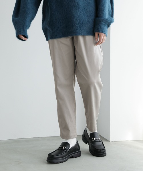 LAKOLE（ラコレ）の「スムースTCチノスリムパンツ / 157273（チノパンツ・メンズ・ブラック/グレー/オリーブ/ブラウン系その他/ベージュ/アイボリー/カーキ・SMALL/MEDIUM/LARGE/X-LARGE）」の2枚目の写真