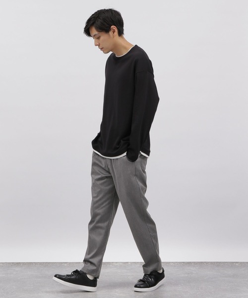 LAKOLE（ラコレ）の「スムースTCチノスリムパンツ / 157273（チノパンツ・メンズ・ブラック/グレー/オリーブ/ブラウン系その他/ベージュ/アイボリー/カーキ・SMALL/MEDIUM/LARGE/X-LARGE）」の20枚目の写真