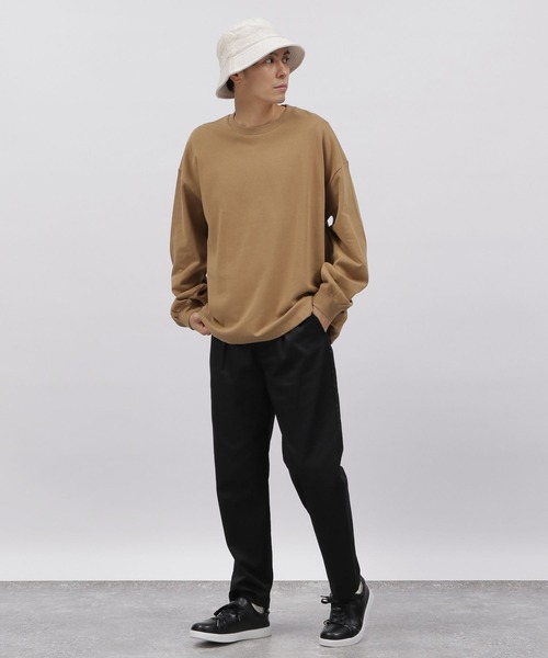 LAKOLE（ラコレ）の「スムースTCチノスリムパンツ / 157273（チノパンツ・メンズ・ブラック/グレー/オリーブ/ブラウン系その他/ベージュ/アイボリー/カーキ・SMALL/MEDIUM/LARGE/X-LARGE）」の8枚目の写真