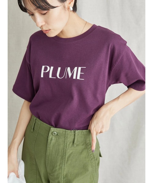 AMERICAN HOLIC（アメリカンホリック）の「カラーロゴプリントカットプルオーバー（Tシャツ/カットソー・レディース・パープル/ネイビー/グリーン・L/M）」の4枚目の写真