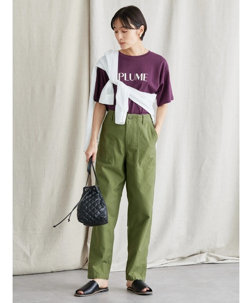 AMERICAN HOLIC（アメリカンホリック）の「カラーロゴプリントカットプルオーバー（Tシャツ/カットソー・レディース・パープル/ネイビー/グリーン・L/M）」の12枚目の写真