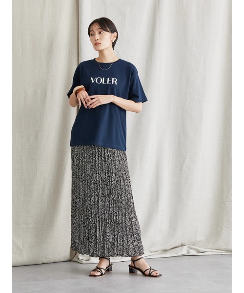 AMERICAN HOLIC（アメリカンホリック）の「カラーロゴプリントカットプルオーバー（Tシャツ/カットソー・レディース・パープル/ネイビー/グリーン・L/M）」の20枚目の写真