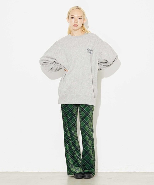 セール】TARTAN PLAID FLARE PANTS（その他パンツ）｜X-girl