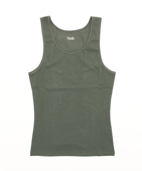 Toironier(トワロニエ)の「Toironier/トワロニエ/TANK TOP(タンクトップ・メンズ・ホワイト/ブラック/ベージュ/チャコール・F)」の3枚目の写真