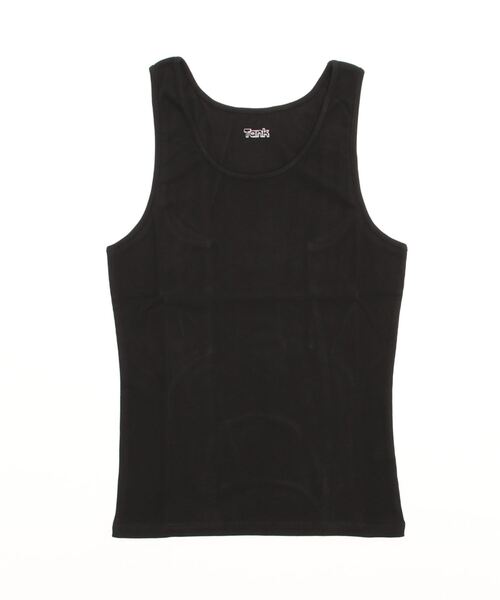 Toironier(トワロニエ)の「Toironier/トワロニエ/TANK TOP(タンクトップ・メンズ・ホワイト/ブラック/ベージュ/チャコール・F)」の1枚目の写真