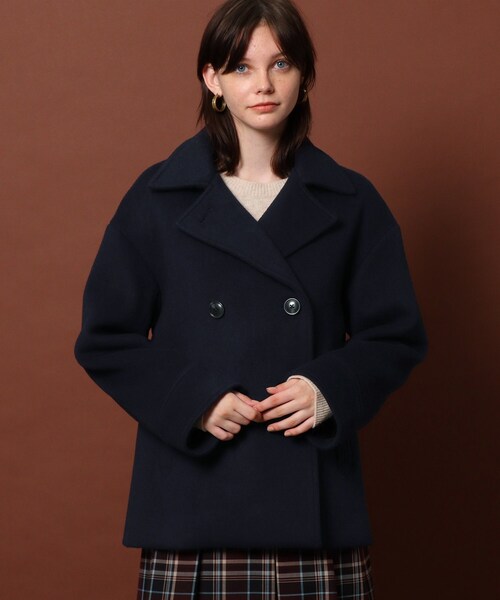 DRESSTERRIOR M ウールピーコート 黒
