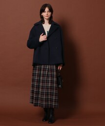 DRESSTERIORドレステリア★ダブルフェイスPコート ドレステリア DRESSTERIOR 【干場義雅×DRESSTERIOR】コラボ ピーコート