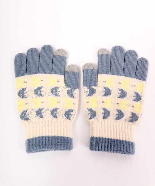 FUNALIVE（ファンアライブ）の「jou jou lier 裏起毛スマホタッチ手袋（手袋・レディース・ブラウン/ホワイト/グレー/アッシュグレー・FREE）」の6枚目の写真