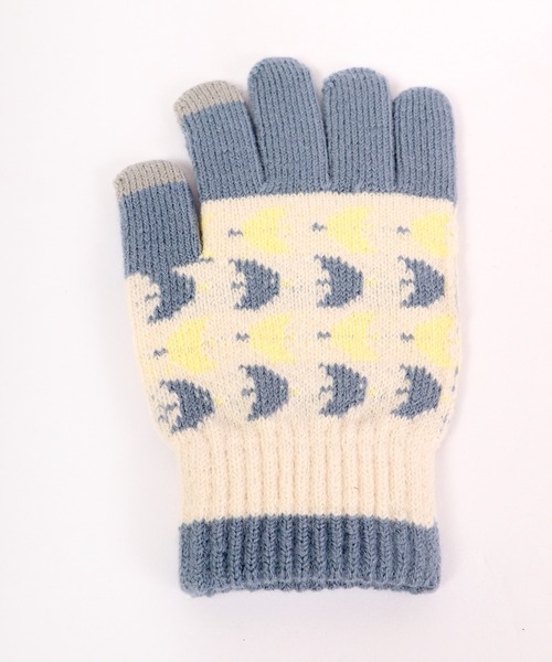 FUNALIVE（ファンアライブ）の「jou jou lier 裏起毛スマホタッチ手袋（手袋・レディース・ブラウン/ホワイト/グレー/アッシュグレー・FREE）」の7枚目の写真