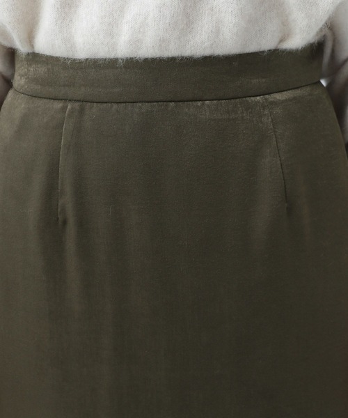 BAYFLOW（ベイフロー）の「バックドレープスカート（スカート・レディース・ベージュ/レッド/カーキ・SMALL/MEDIUM）」の22枚目の写真