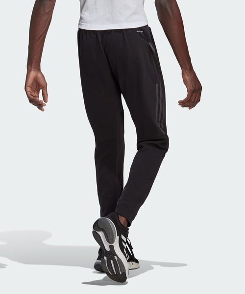 新品 adidas/アディダス スウェット ストレッチ素材 ウルトラライト ジャケット【L】 アディダス adidas レディース ジャージパンツ W MH 3ST トラック