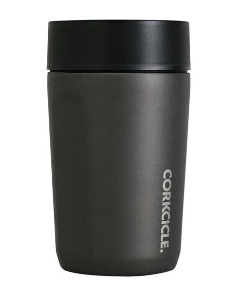 CORKCICLE（コークシクル）の「9oz/250ml COMMUTER CUP コミューターカップ 漏れない保温保冷タンブラー 360度全方向 プッシュ蓋式 CERAMIC SLATE/SNOWDRIFT/WALNUT [CORKCICLE/コークシクル]（グラス/マグカップ/タンブラー・メンズ・グレー/ブラウン/ホワイト系その他・ONE SIZE）」の6枚目の写真