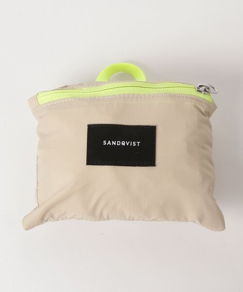 SANDQVIST(サンドクヴィスト)の「ERLAND LW(バックパック/リュック・メンズ・ベージュ系/ブラック/オリーブ・FREE)」の20枚目の写真