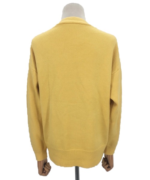 Amulet（アミュレット）の「ポケット付きニットカーディガン（カーディガン/ボレロ・レディース・ピンク/ブルー/ブラック/アイボリー/イエロー/レッド/パープル/ホワイト・FREE）」の12枚目の写真