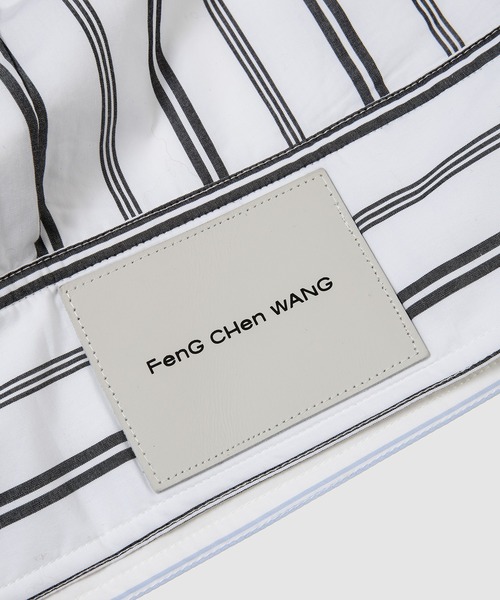 Feng Chen Wang（フェン・チェン・ワン）の「Detachable Padded shirt jacket（その他アウター・メンズ・ブラック×ブルー・M/L）」の2枚目の写真