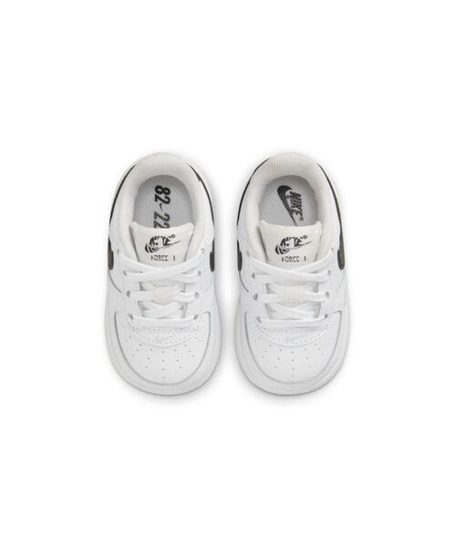 NIKE（ナイキ）の「ナイキ フォース 1 LOW SE ベビーシューズ / Nike Force 1 Low SE Baby/Toddler Shoes（スニーカー・キッズ・クリーム/ホワイト・8/14/16/9/13/10/12/15 /11）」の5枚目の写真