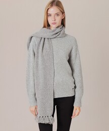 MACKINTOSH LONDON | フリンジニットマフラー(マフラー)