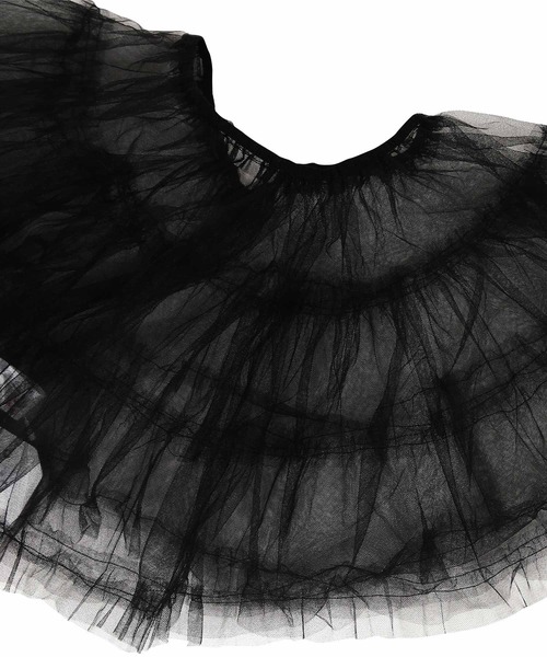 Tika（ティカ）の「パニエ スカート ミニ ふわふわ 衣装 コスプレ（コスチューム/パーティーグッズ・レディース・ホワイト/ブラック/レッド・M）」の7枚目の写真