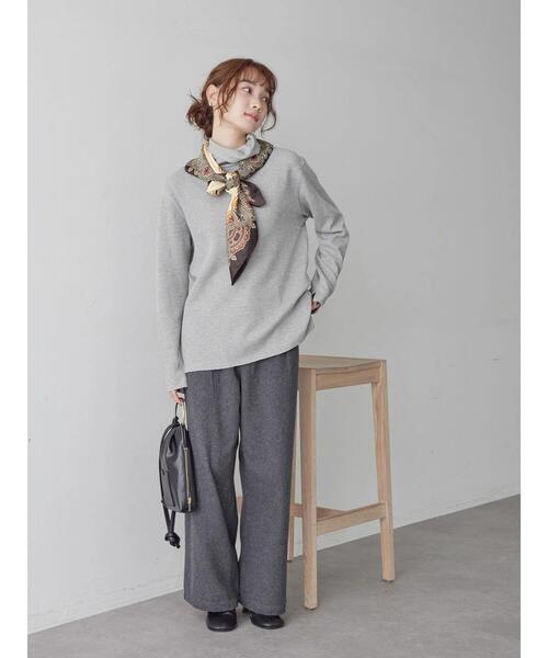 AMERICAN HOLIC（アメリカンホリック）の「リブタートルカットプルオーバー（Tシャツ/カットソー・レディース・ネイビー/ホワイト系その他/グリーン/グレー系その他・M/L）」の13枚目の写真