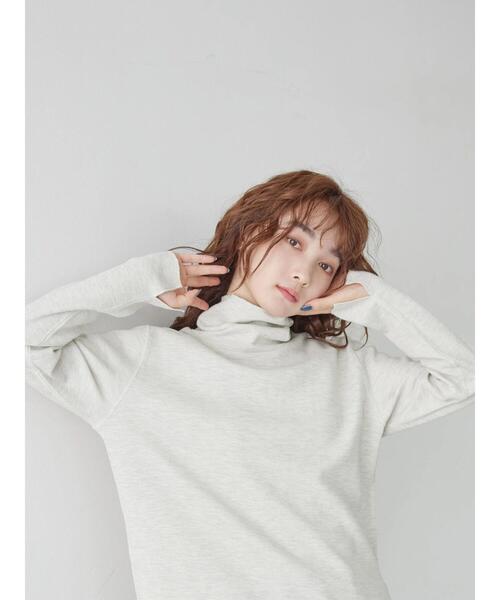 AMERICAN HOLIC（アメリカンホリック）の「リブタートルカットプルオーバー（Tシャツ/カットソー・レディース・ネイビー/ホワイト系その他/グリーン/グレー系その他・M/L）」の16枚目の写真