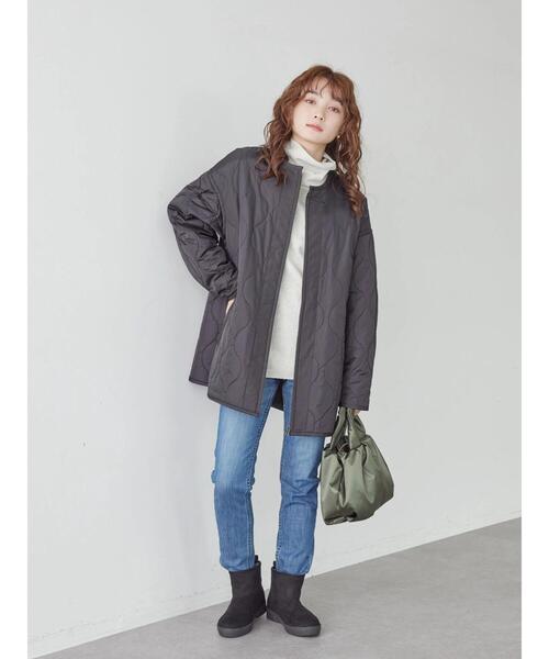 AMERICAN HOLIC（アメリカンホリック）の「リブタートルカットプルオーバー（Tシャツ/カットソー・レディース・ネイビー/ホワイト系その他/グリーン/グレー系その他・M/L）」の20枚目の写真