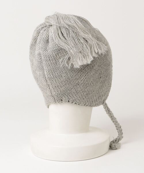 HIGHLAND 2000(ハイランドトゥーサウザンド)の「HIGHLAND2000/ハイランド2000 別注 Solid Bob Cap ソリッドボブキャップ(ニットキャップ/ビーニー・メンズ・グレー/ブラック・F)」の3枚目の写真