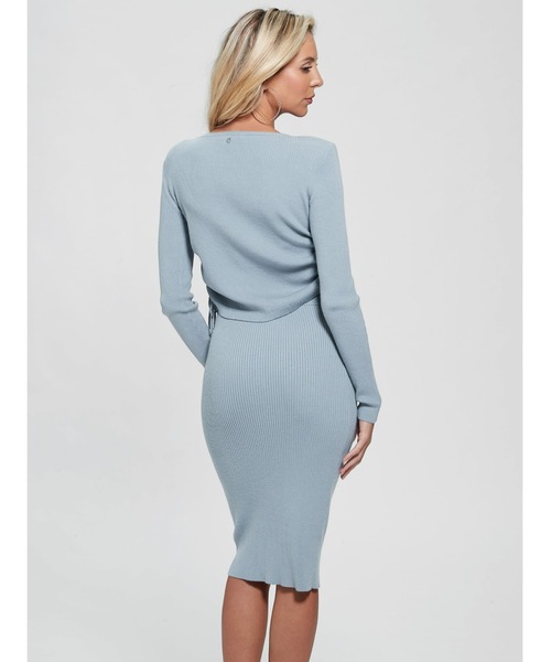 Guess（ゲス）の「Eco Arielle Sweater（ニット/セーター・レディース・ライトブルー・SMALL/MEDIUM/X-SMALL）」の2枚目の写真