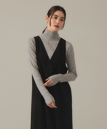 abahouse mavie | ストレッチリブプルオーバー(ニット/セーター)