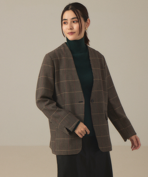 abahouse mavie（アバハウスマヴィ）の「ストレッチリブプルオーバー（ニット/セーター・レディース・ホワイト/グリーン/ブラック/アイボリー・フリー）」の17枚目の写真