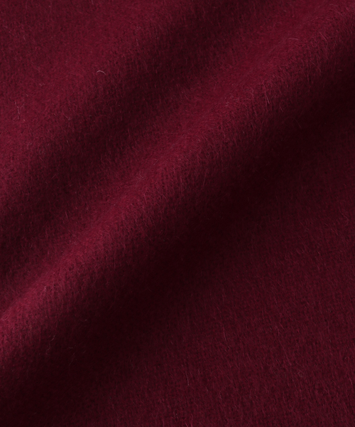 EDIFICE（エディフィス）の「AX カシミヤ ソリッドマフラー（マフラー・メンズ・ライトブルー/ボルドー/マスタード・FREE）」の11枚目の写真