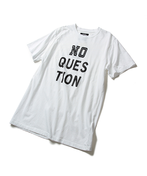 BEAMS(ビームス)の「BEAMS / タイポグラフィー Tee(Tシャツ/カットソー・メンズ・ホワイト/ネイビー・MEDIUM/SMALL/LARGE)」の1枚目の写真