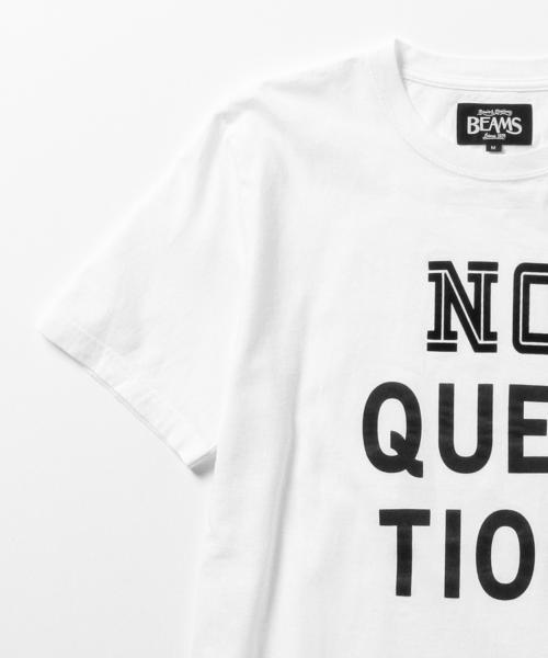BEAMS(ビームス)の「BEAMS / タイポグラフィー Tee(Tシャツ/カットソー・メンズ・ホワイト/ネイビー・MEDIUM/SMALL/LARGE)」の14枚目の写真