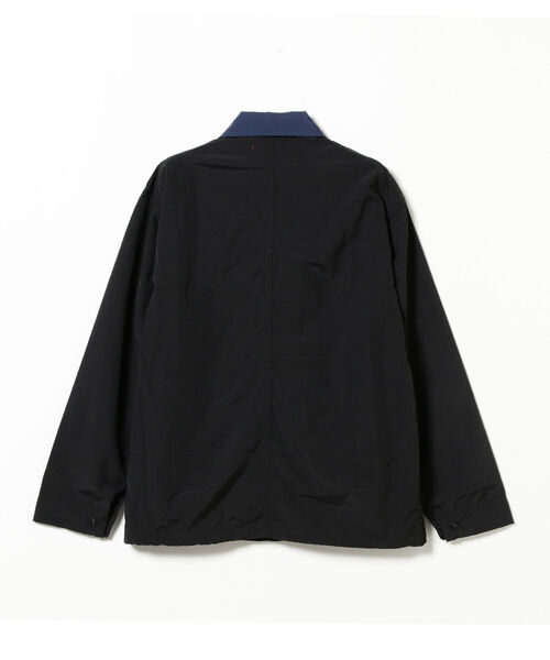 UNIVERSAL OVERALL（ユニバーサルオーバーオール）の「UNIVERSAL OVERALL × BEAMS / 別注 カバー コーチ ジャケット 23SS（ブルゾン・メンズ・ブラック/ネイビー/ベージュ・X-LARGE/SMALL/LARGE/MEDIUM）」の14枚目の写真