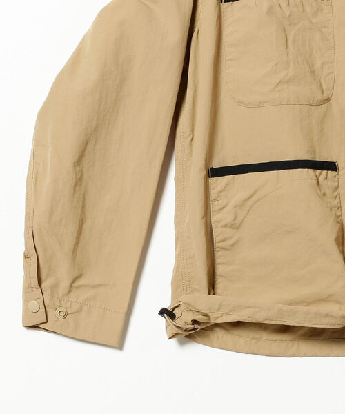UNIVERSAL OVERALL（ユニバーサルオーバーオール）の「UNIVERSAL OVERALL × BEAMS / 別注 カバー コーチ ジャケット 23SS（ブルゾン・メンズ・ブラック/ネイビー/ベージュ・X-LARGE/SMALL/LARGE/MEDIUM）」の18枚目の写真