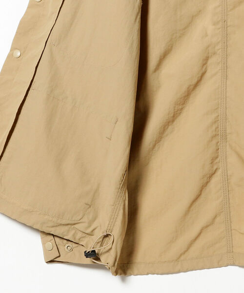 UNIVERSAL OVERALL（ユニバーサルオーバーオール）の「UNIVERSAL OVERALL × BEAMS / 別注 カバー コーチ ジャケット 23SS（ブルゾン・メンズ・ブラック/ネイビー/ベージュ・X-LARGE/SMALL/LARGE/MEDIUM）」の19枚目の写真