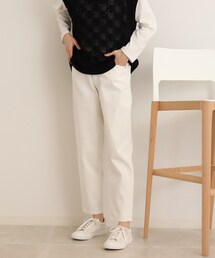 SHOO・LA・RUE（シューラルー）の「◆一本は揃えておくべき◎デニムテーパードパンツ（デニムパンツ）」