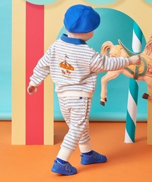 moimoln | 【セットアップ】メリーゴーランドジャガードトップス＆パンツ(Tシャツ/カットソー)