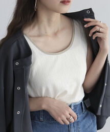 fredy emue | カット楊柳2wayタンクトップ(タンクトップ)