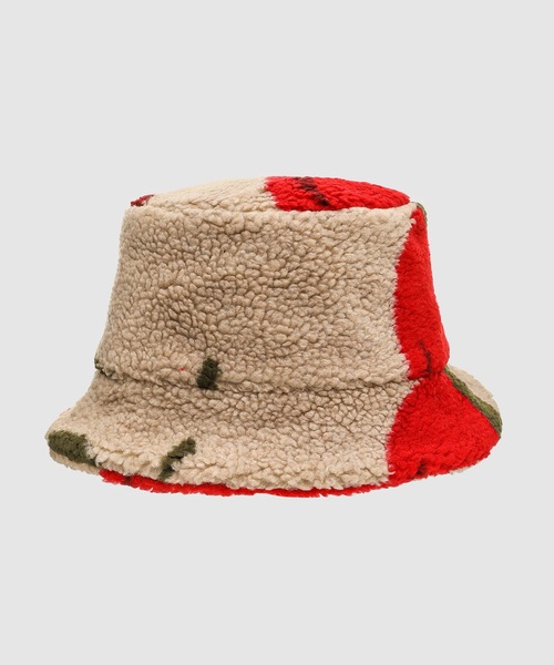 【定価3.2万】JW Anderson アシンメトリー バケットハット レッド 定価3.2万】JW Anderson アシンメトリー バケットハット レッド