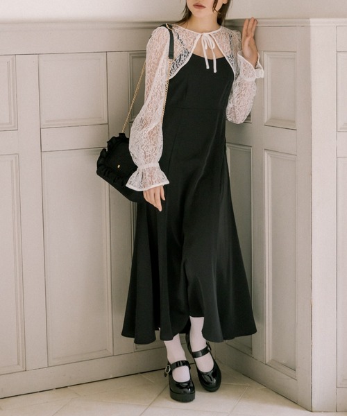 OLIVE des OLIVE（オリーブデオリーブ）の「ツイードフリルショルダー　1031120120（ショルダーバッグ・レディース・ブラック/チェック/アイボリー/サックスブルー・FREE）」の19枚目の写真