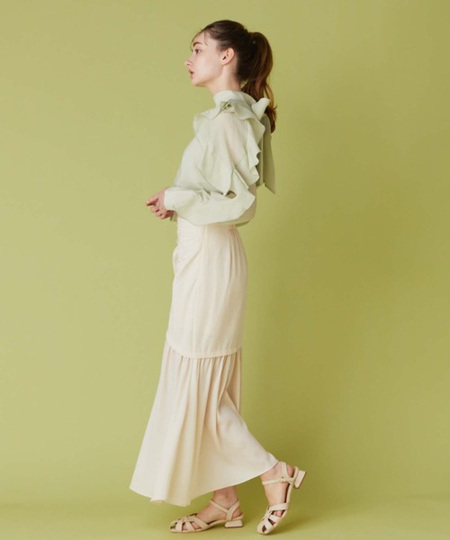 archives（アルシーヴ）の「ヒールグルカサンダル（サンダル・レディース・アイボリー/グリーン/ブラック・SMALL/MEDIUM）」の20枚目の写真