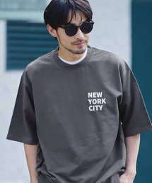 coca（coca） | メンズ　半袖ミニ裏毛プリントスウェット(スウェット)