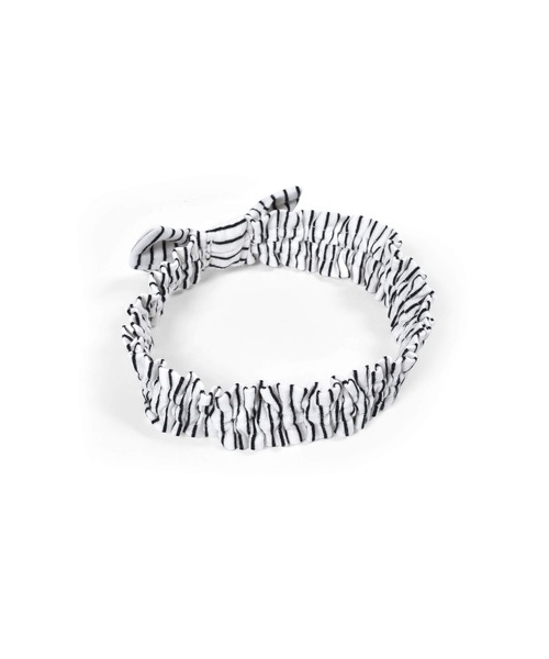 birthday party（バースデイパーティー）の「birthdayparty/【お揃い】2配色ボーダーリボンヘアーバンド（その他ベビー用品・キッズ・ブラック系その他/ピンク系その他/ブルー系その他・ONESIZE）」の9枚目の写真