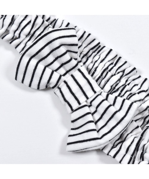 birthday party（バースデイパーティー）の「birthdayparty/【お揃い】2配色ボーダーリボンヘアーバンド（その他ベビー用品・キッズ・ブラック系その他/ピンク系その他/ブルー系その他・ONESIZE）」の13枚目の写真