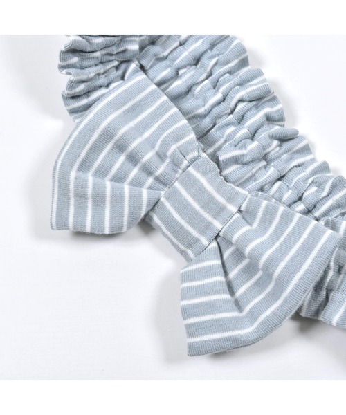 birthday party（バースデイパーティー）の「birthdayparty/【お揃い】2配色ボーダーリボンヘアーバンド（その他ベビー用品・キッズ・ブラック系その他/ピンク系その他/ブルー系その他・ONESIZE）」の12枚目の写真